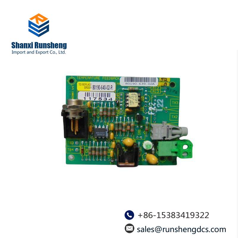 AB 80190-640-02-R Temperature Feedback Board