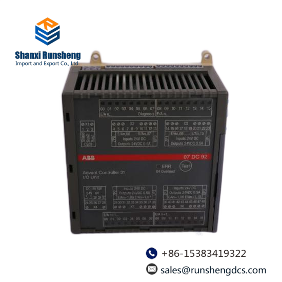 ABB 07KT98 GJR5253100R1260 Controller