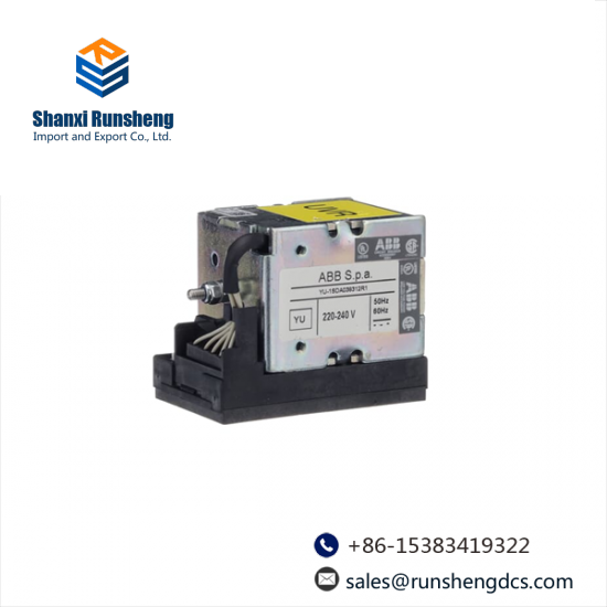 ABB 1SDA038312R1 UNDERVOLTAGE RELEASE SUPPLY VOLTAGE