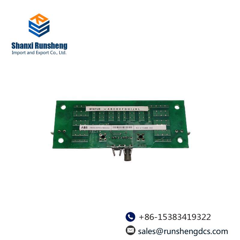 ABB 3BHE009017R0102 ;XVC724BE102 Vlscd-board
