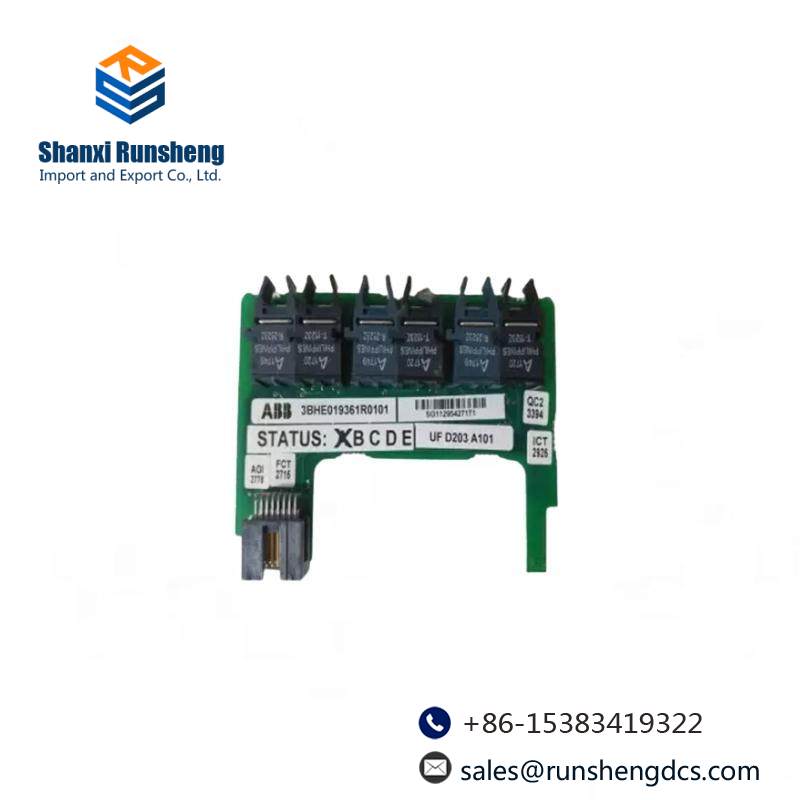 ABB 3BHE019361R0101 UFD203A101 Control Board