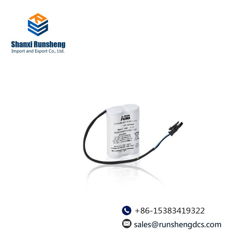 ABB 3HAC044075-001 SMB Battery for ABB Robot CPU