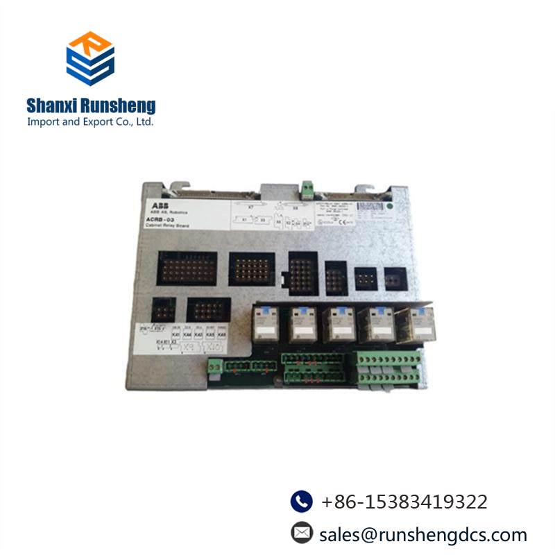 ABB ACRB-03 3HNE08250-1 Safety Cabinet Relay Board