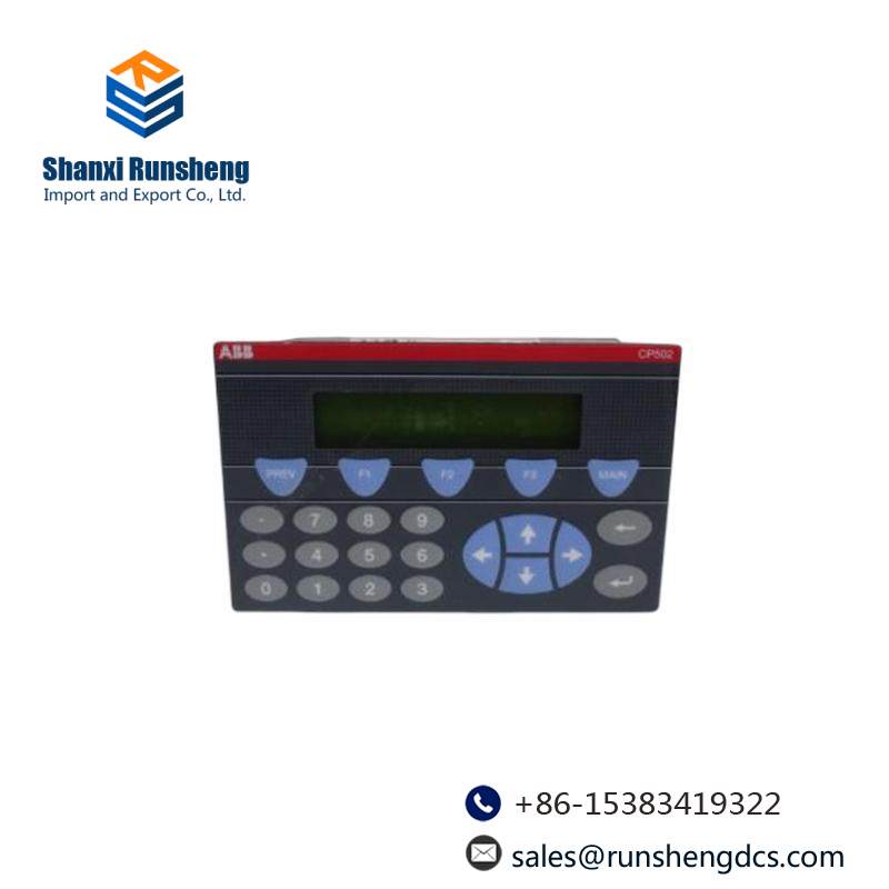 ABB CP502 1SBP260190R1001-A
