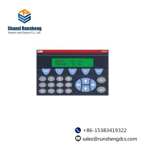 ABB CP502/RS232 Control Panel