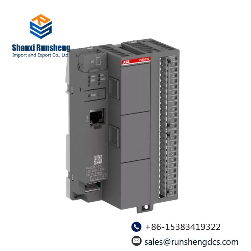 ABB PM5032-T-ETH 1SAP123400R0072 Central Processing Unit Module