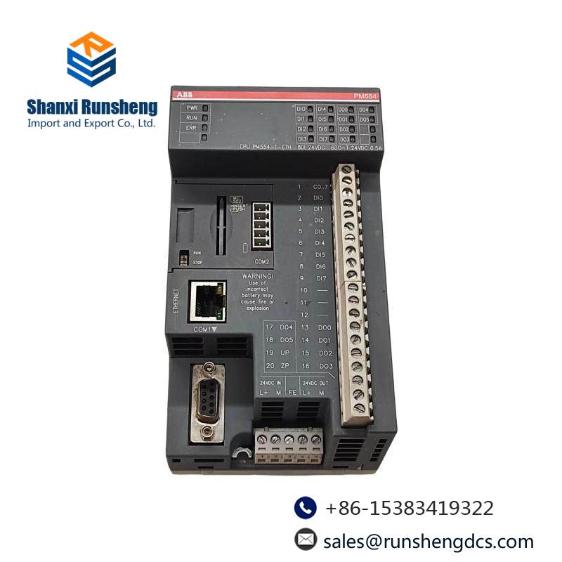 ABB PM554-T-ETH A0 PLC Automation CPU