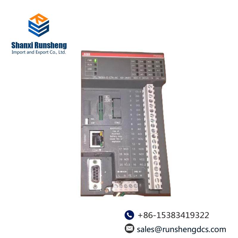 ABB PM564-R-ETH A0 PLC Central Processing Unit