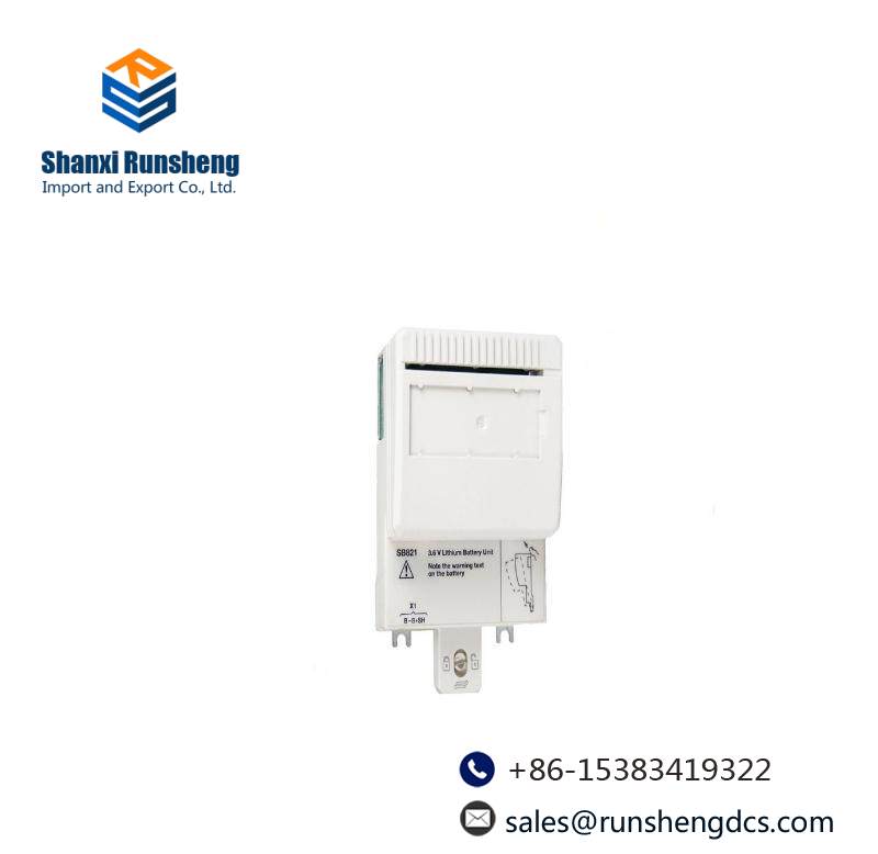 ABB SB821 3.6 V Lithium Battery Unit