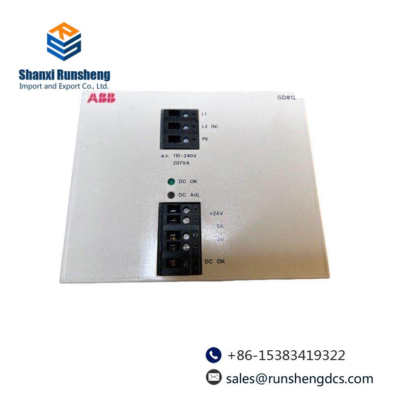 ABB SD812 Power supply module