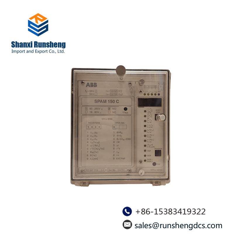 ABB SPAM-150C MOTOR PROTECTION RELAY