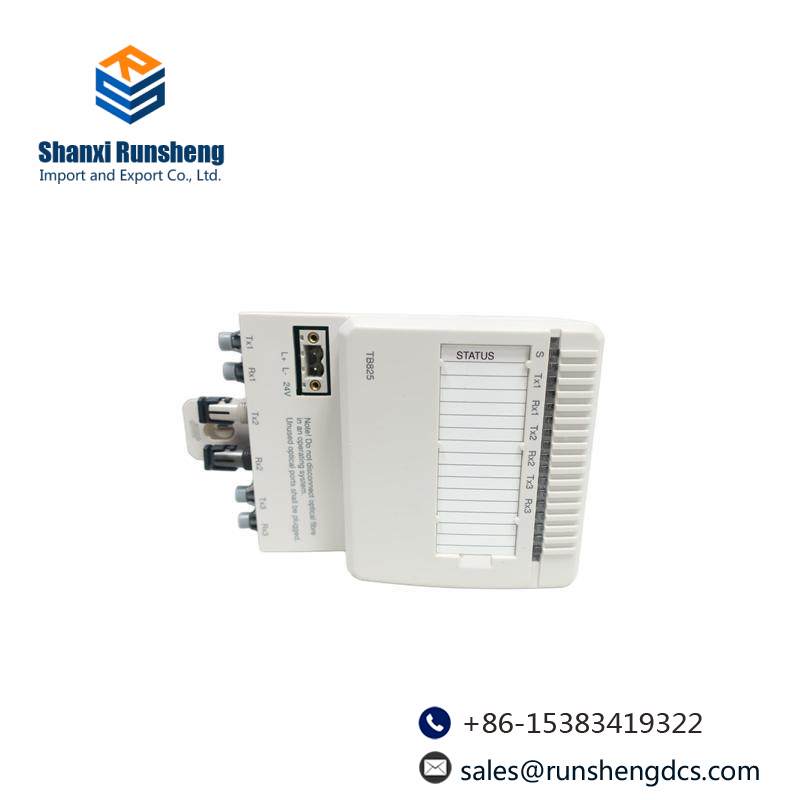 ABB TB825 3BSE036634R1 Optical Media Converter Multi Mode