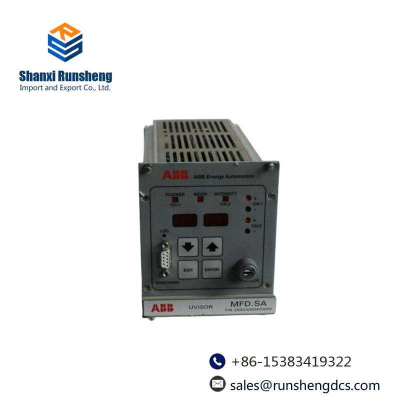 ABB UVISOR MFD.SA ZSIE53000400000 Flame controller