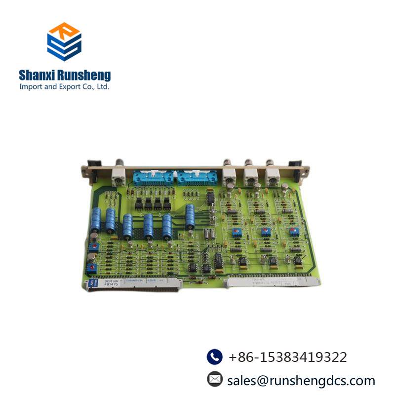 ABB VD86-AMP 572B8001 VIDEO AMPLIFIER CARD