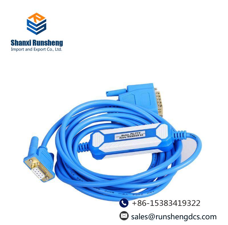 SIEMENS AMSAMOTION PC-TTY S5 PLC programming cable