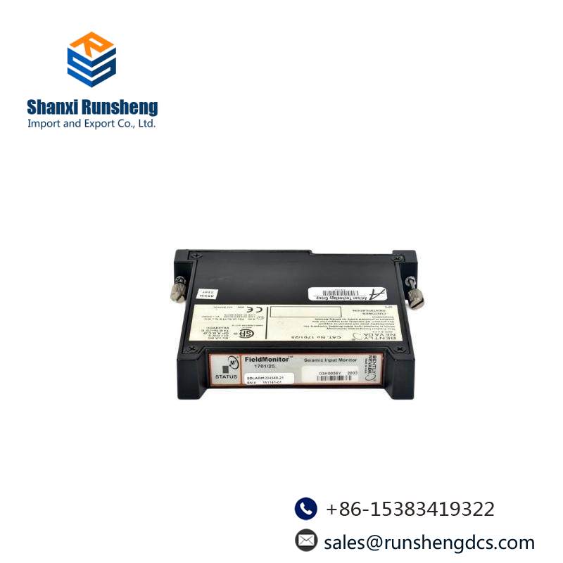 BENTLY NEVADA 1701/25 INPUT MONITOR MODULE