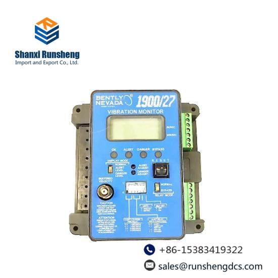 Bently Nevada 1900/27-02-00  Vibration Monitor