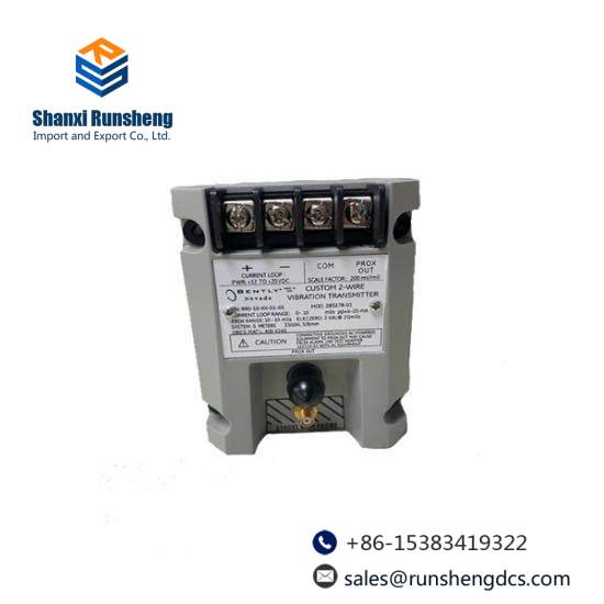 Bently Nevada 990-08-XX-01-00 2-Wire Vibration Transmitter