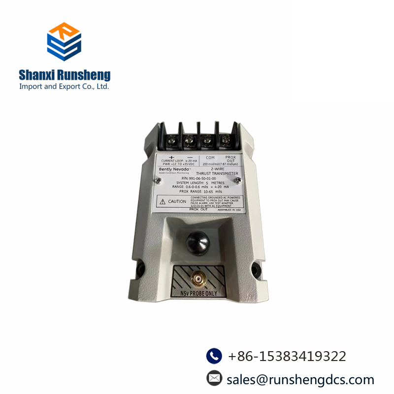 Bently Nevada 990-08-XX-01-00 283278-01 Vibration Transmitter Vibration Transmitter