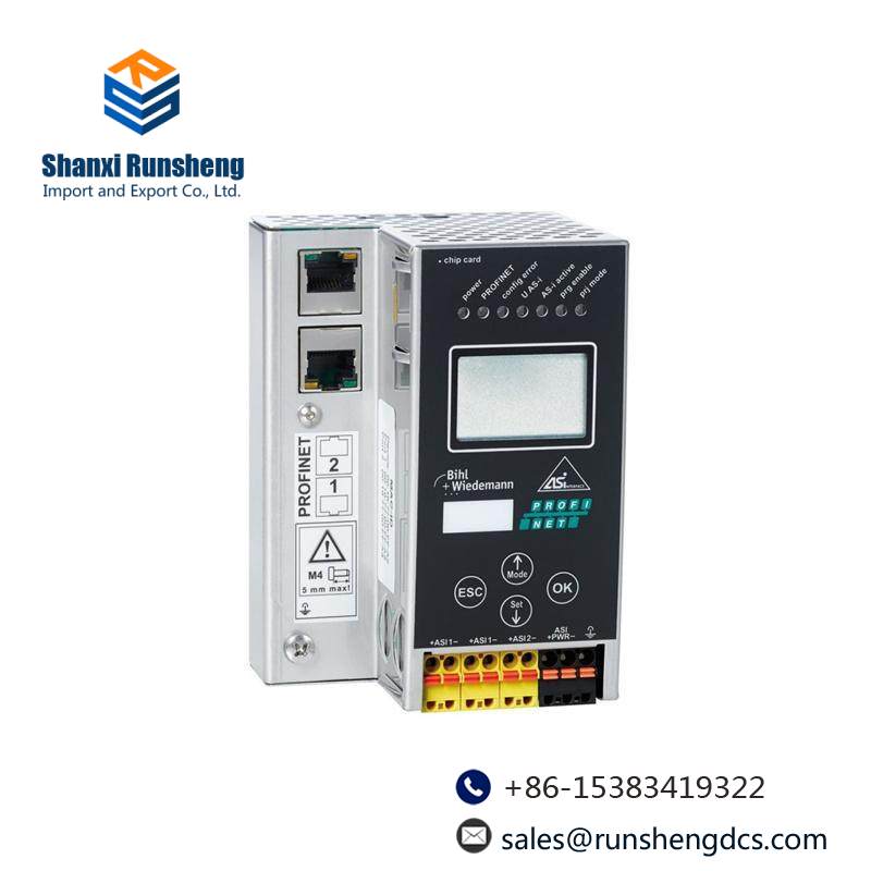 Bihl+Wiedemann BWU3363 AS-i Gateway Module