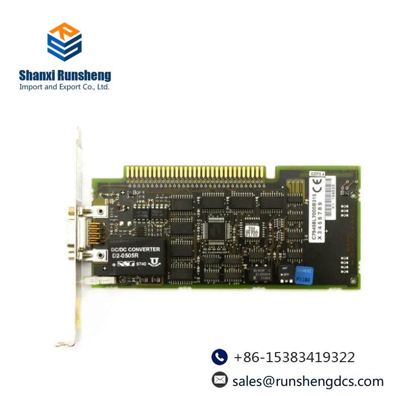 SIEMENS C79-458-L7000-B315 MPI/Profibus DP PC Card ISA