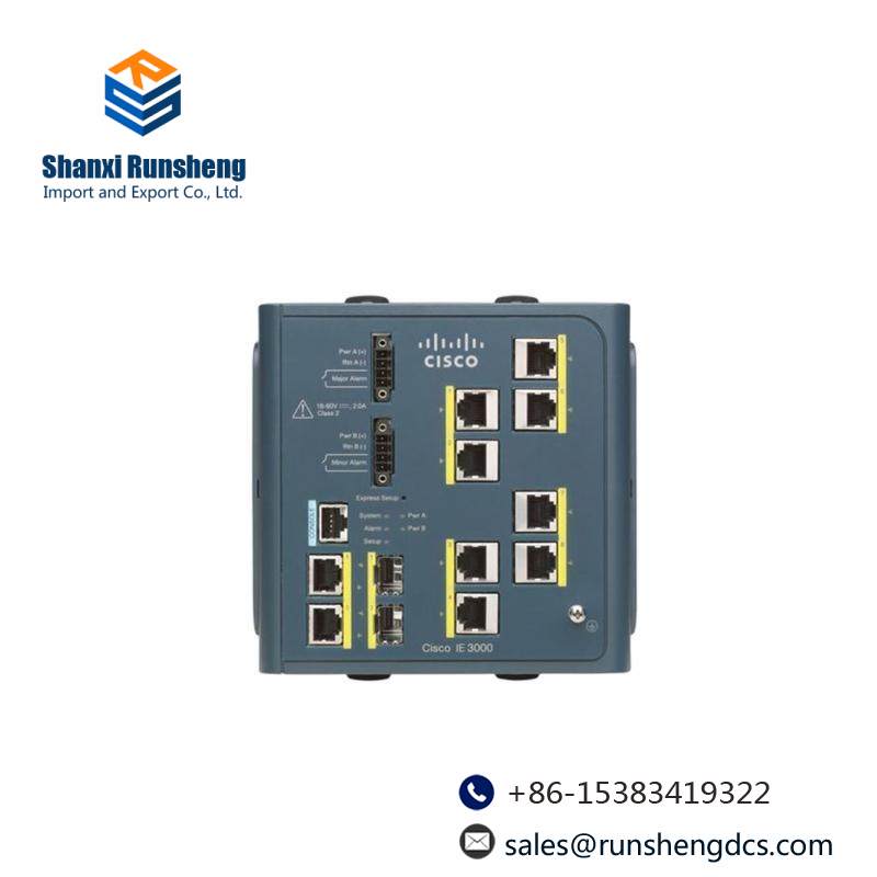 CISCO IE-3000-8TC INDUSTRIAL ETHERNET SWITCH