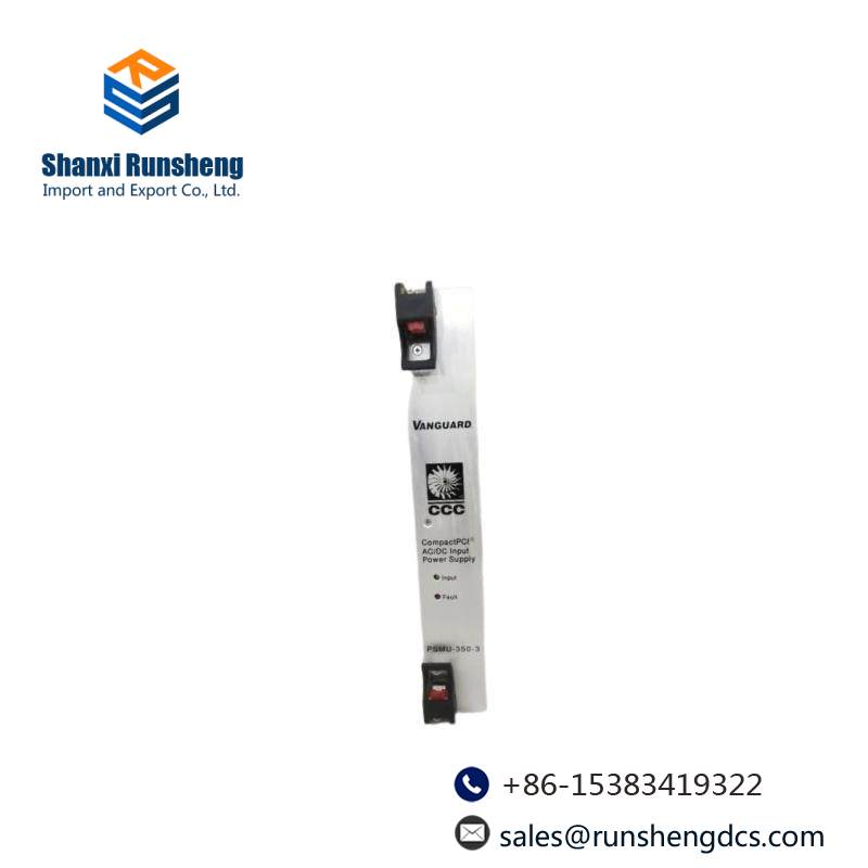 Compressor-Controls-Corp PSMU-350-3 CPCI AC-6U-500 AC/DC Input Power Supply