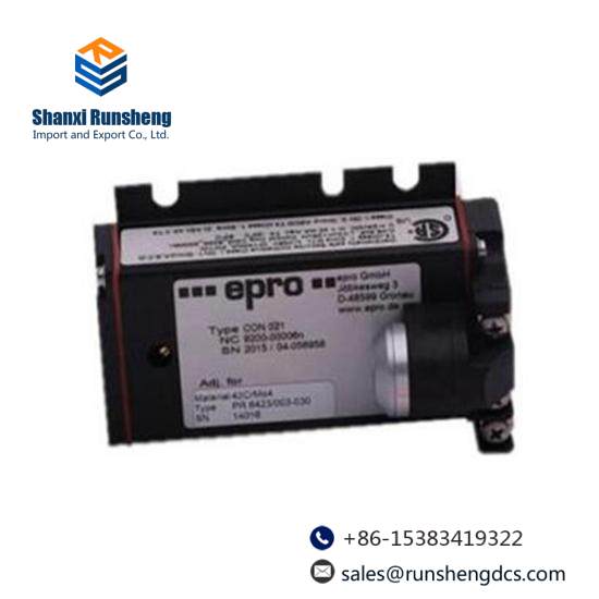 EMERSON A6125 Case Piezoelectric Vibration Monitor