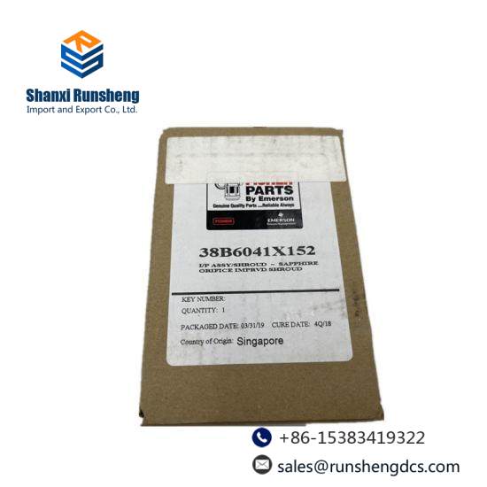 EMERSON FISHER 38B6041X152 CONTROLLER