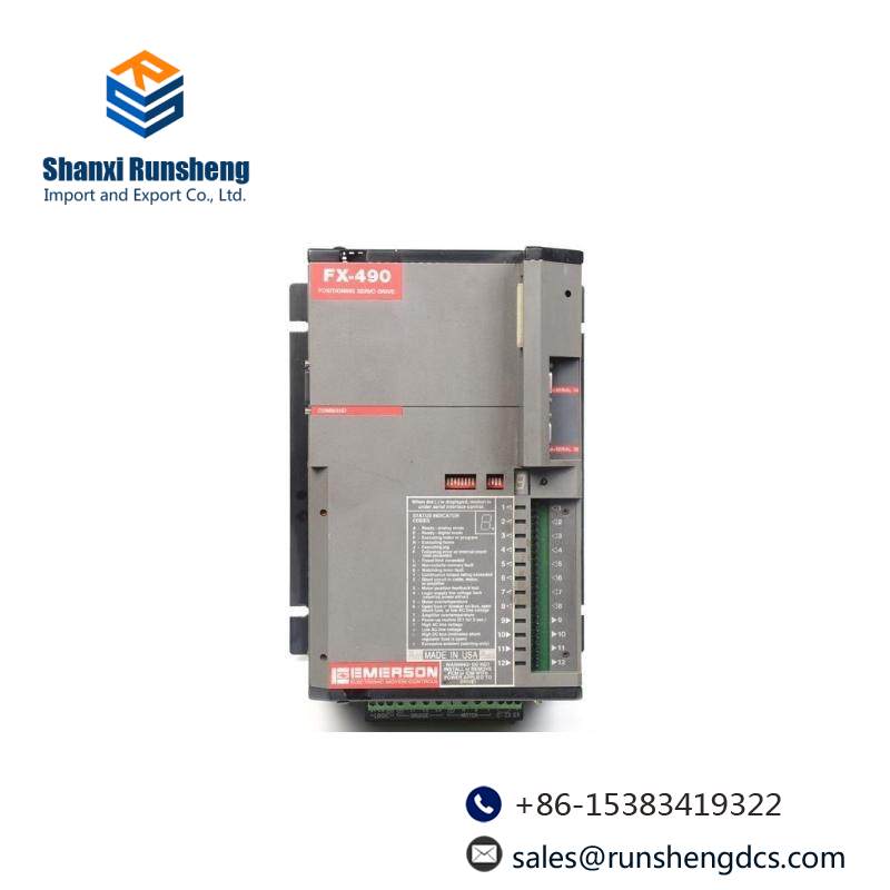 EMERSON IFX-490 Brushless Positioning Servo Drive