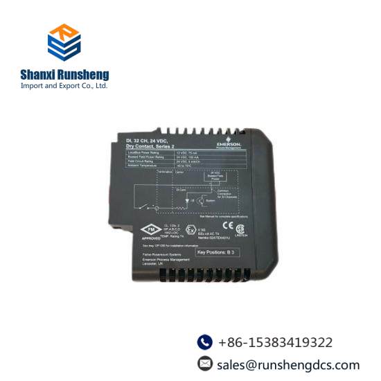 EMERSON KC4011X1-BA1 12P6709X032  Digital Input Module