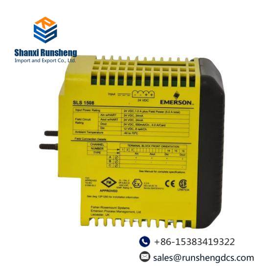 EMERSON KJ2201X1-BA1 12P3162X252 SLS1508 Logic Solver