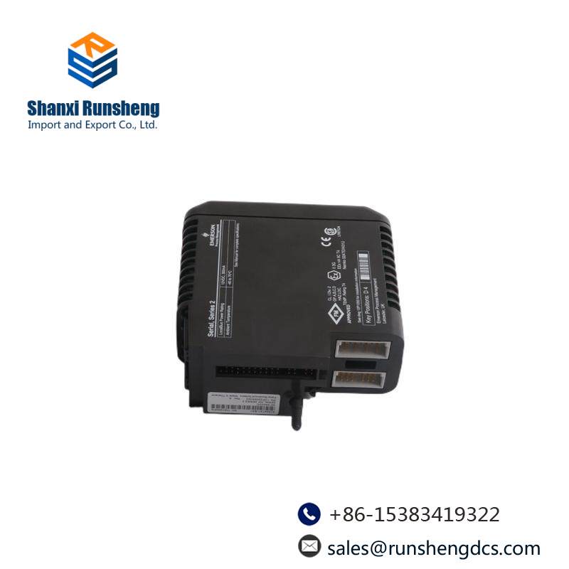 Emerson KJ3001X1-BB1 12P0550X142 VE4001S2T2 Dry Contact Card