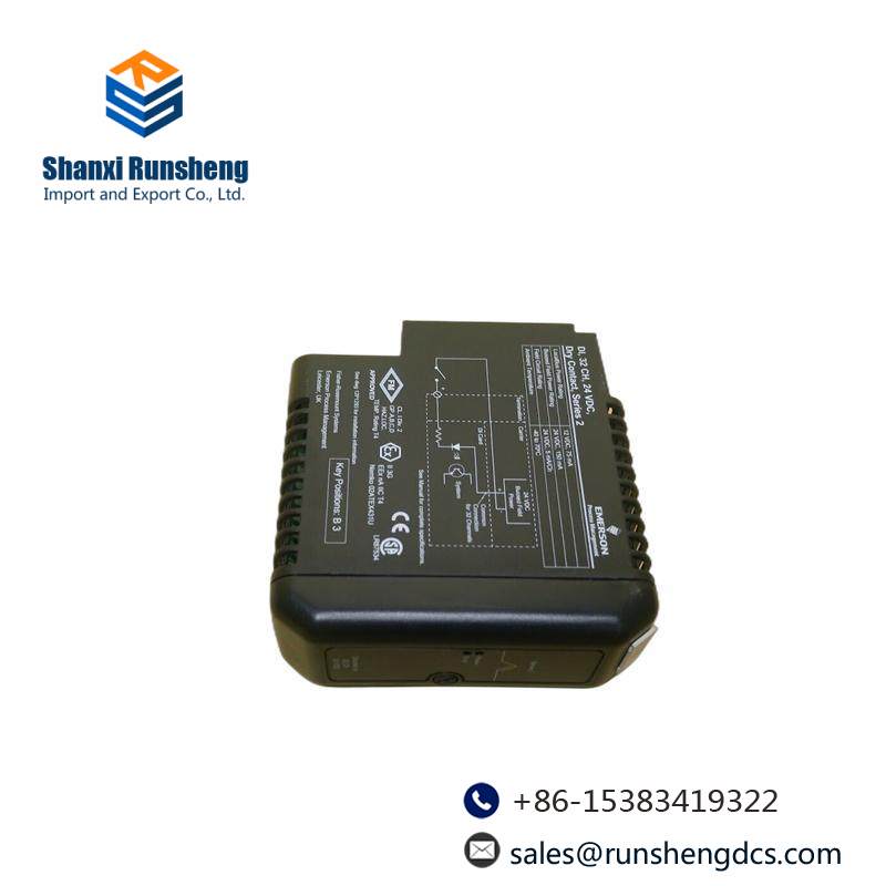 Emerson KJ3203X1-BA1 12P3270X042 Dry Contact Card