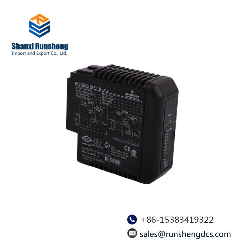 EMERSON KJ3203X1-BA2 13P0085X012 DeltaV Module