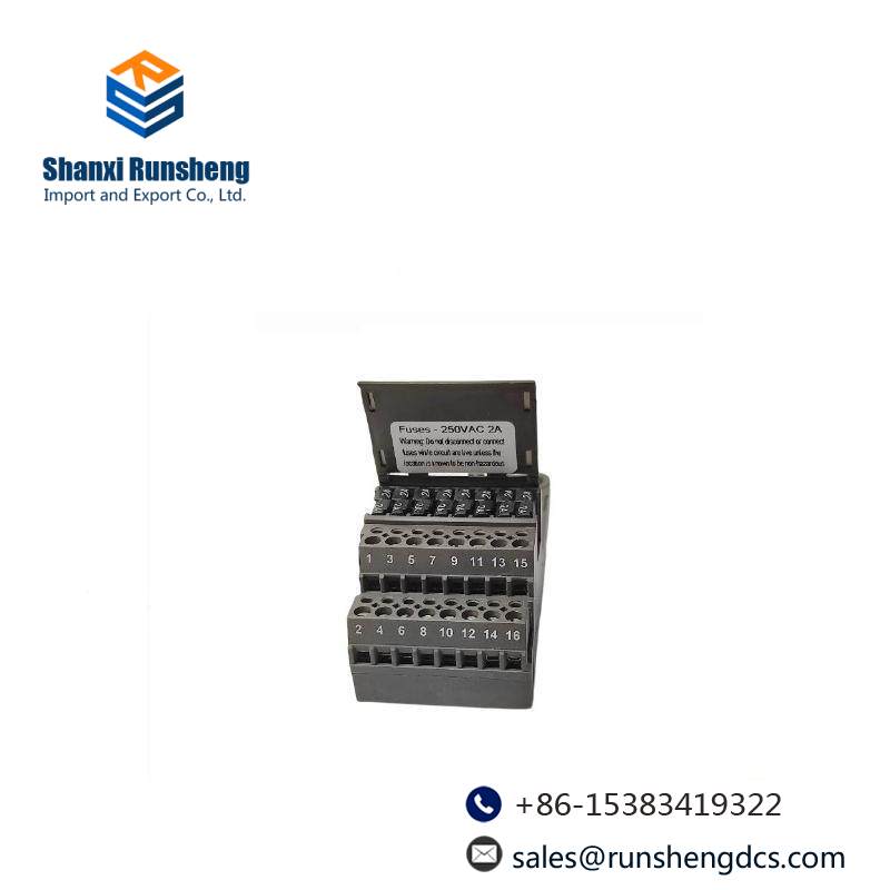 EMERSON KJ4001X1-CB1 I/O TERMINAL BLOCK