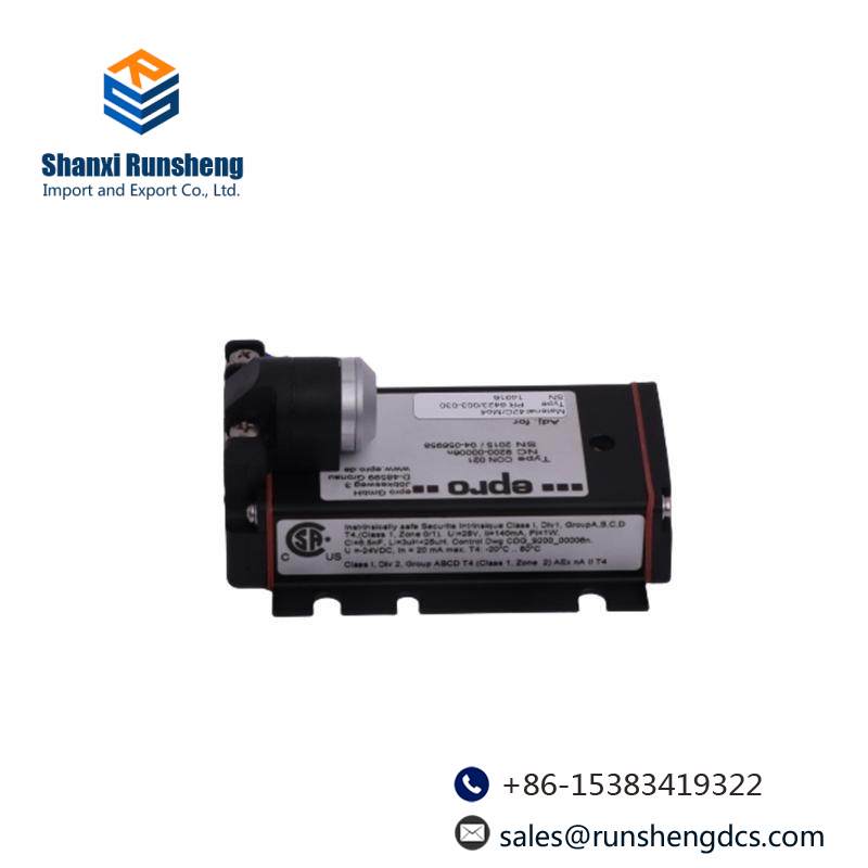 EPRO PR6423/101-101 CON031 TSI Module