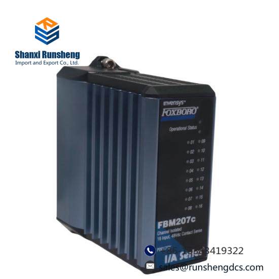 FBM207 CP0917MF  Invensys Foxboro 16 Channel Voltage Monitor