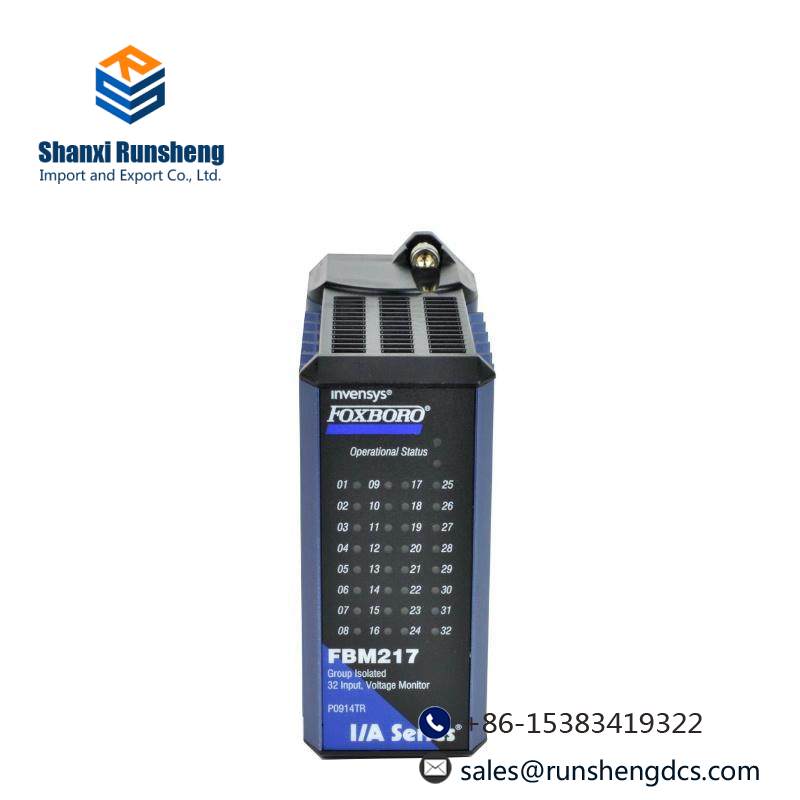 FOXBORO FBM217 Isolated 32 Input module