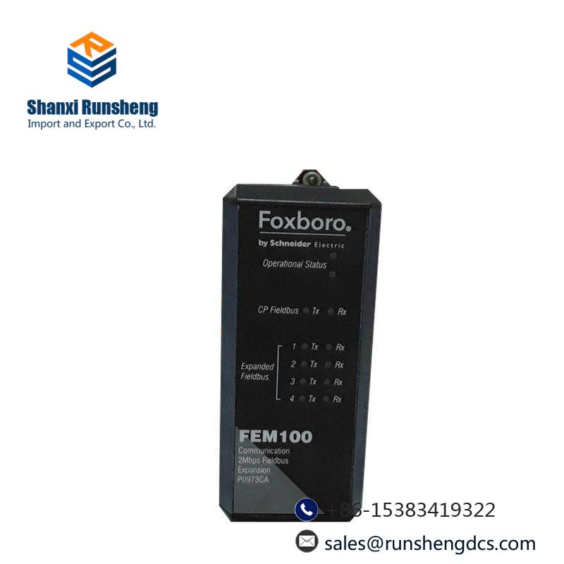 FOXBORO FEM100 Fieldbus Expansion Module