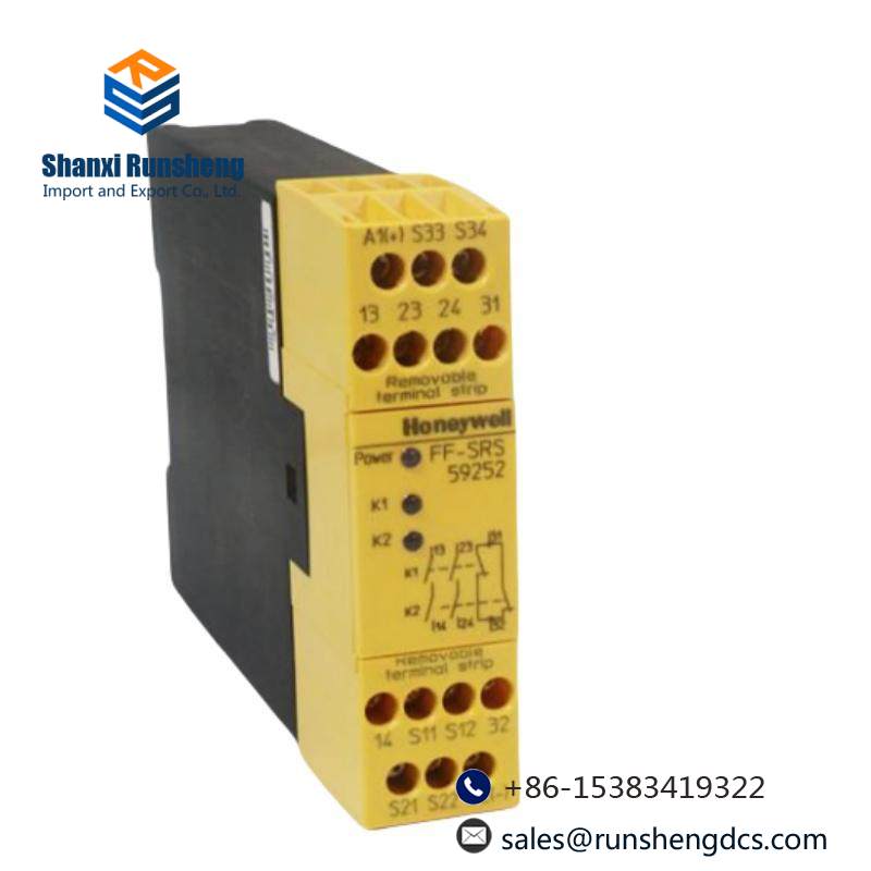 HONEYWELL FF-SRS59252 SAFETY RELAY MODULE