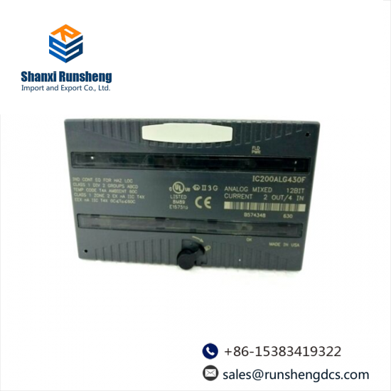 GE FANUC IC200ALG430F analog mixed module