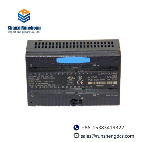 GE FANUC IC200MDL750  Output I/O