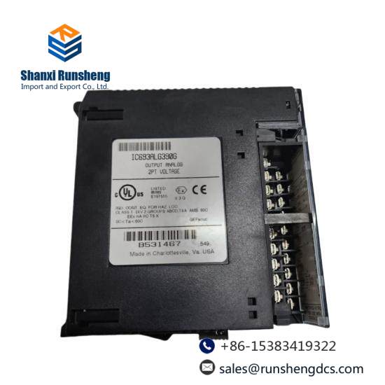GE FANUC IC693ALG390 Analog Output I/O