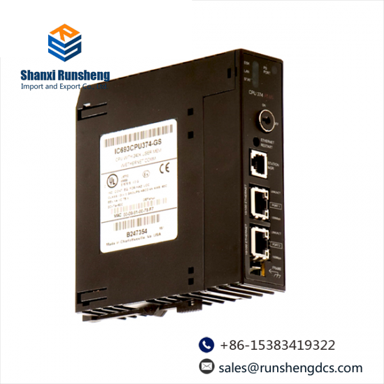 GE FANUC IC693CPU374 TCP/IP Ethernet Communications Module