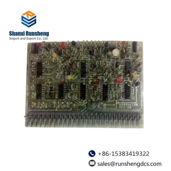 GE IC3600VMPA1E MECHANICAL PROTECTION CARD