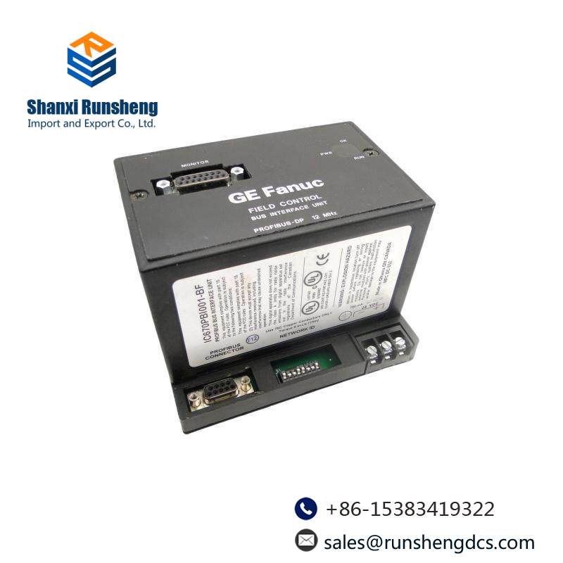 GE IC670PBI001