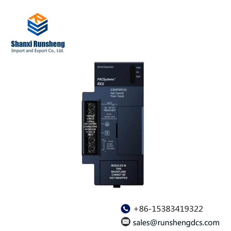 GE IC694PWR330 POWER SUPPLY