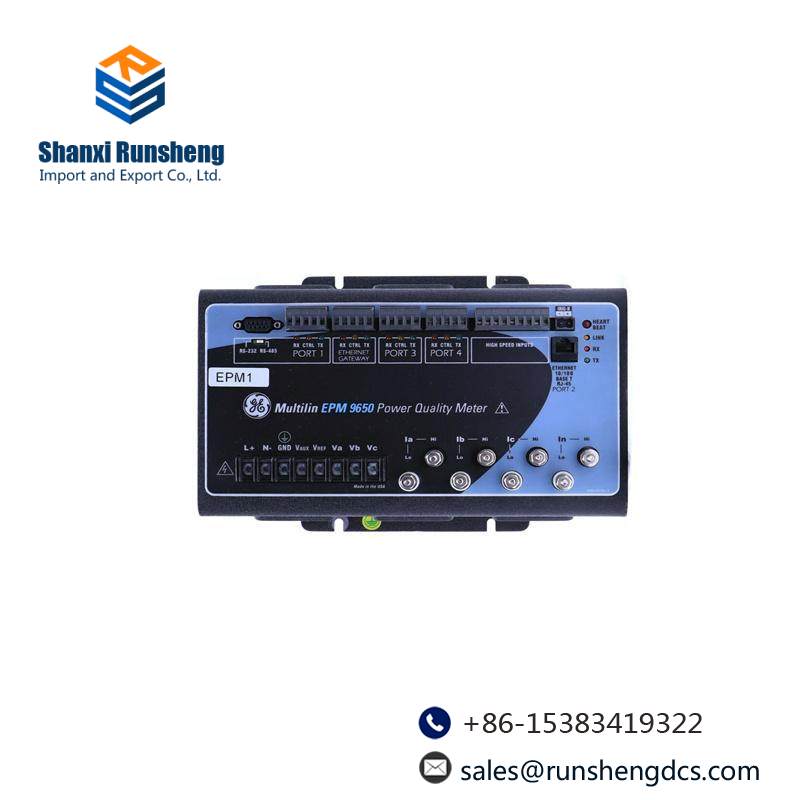 GE PL96501A0A10000 MULTILIN EPM 9650 POWER QUALITY METER