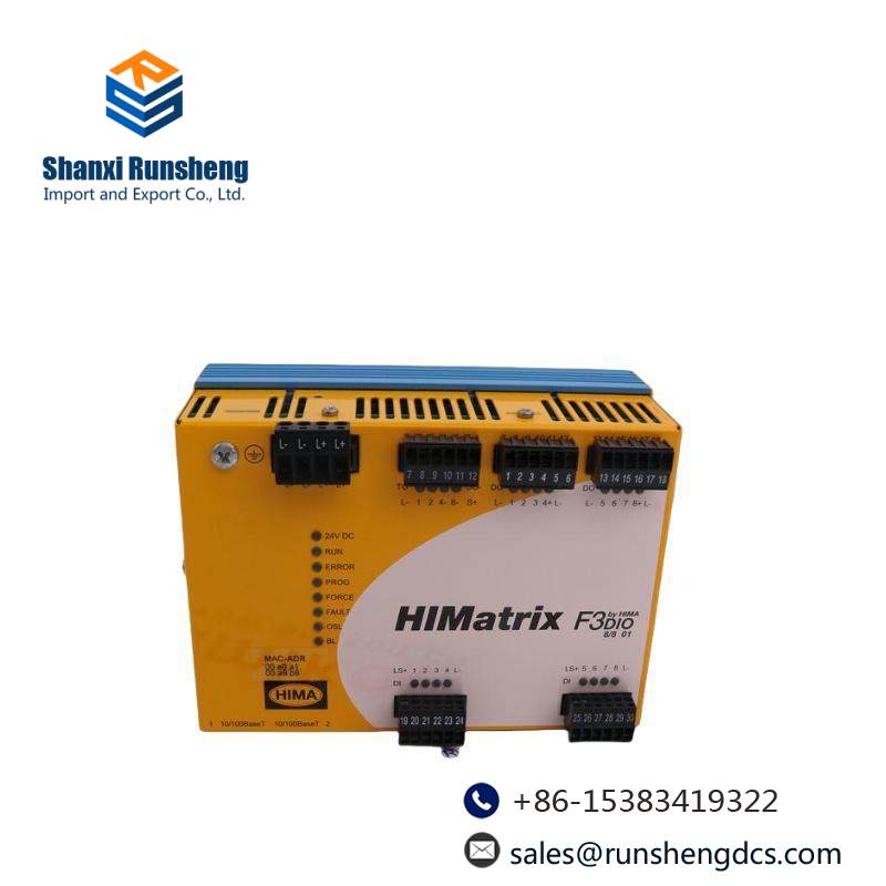 HIMA HIMatrix F60 PS 01 Safety System Module